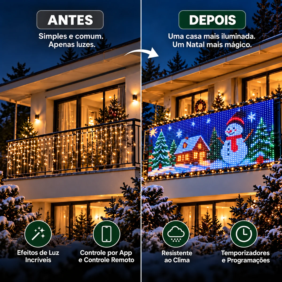 Imagem 4 da cortina de LED