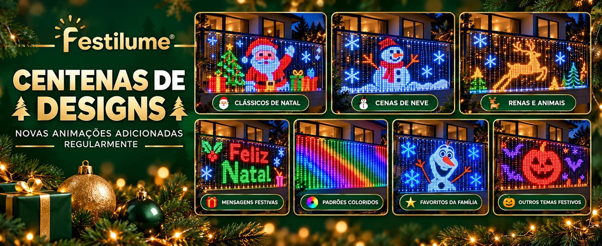 Centenas de designs e animações